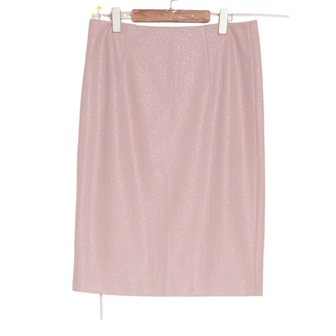 MT姿专柜折扣女装新款洋气通勤气质百搭轻奢时尚粉色半裙-70235