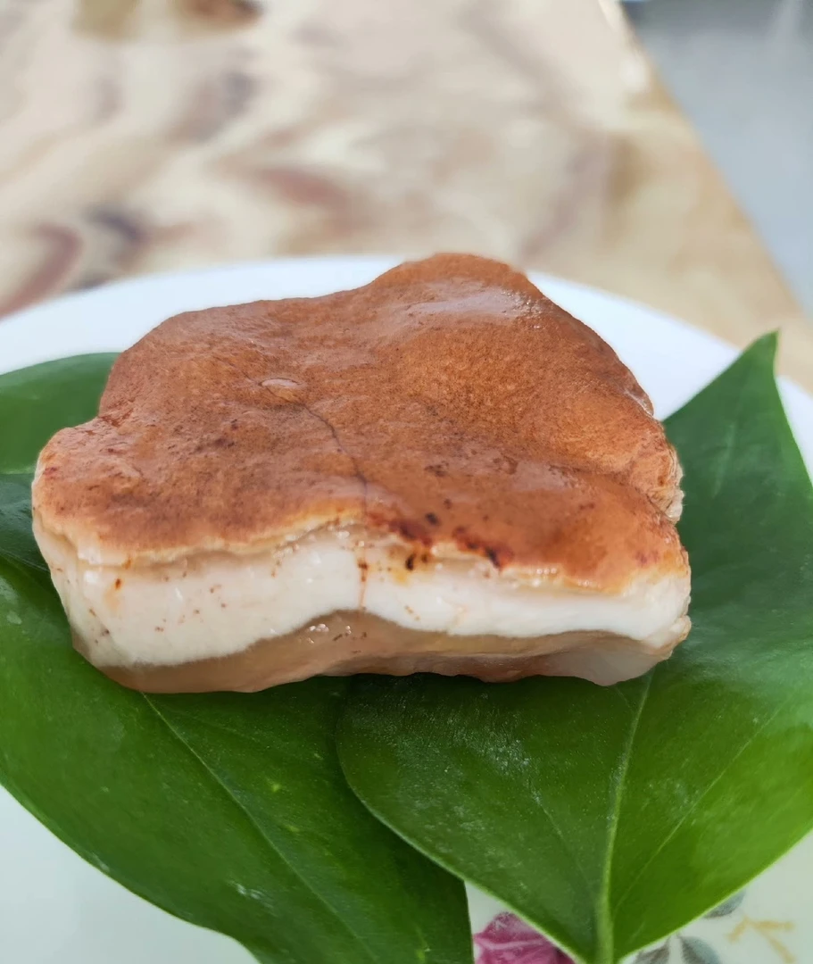 康保天然猪肉石115克6X5Ⅹ3厘米