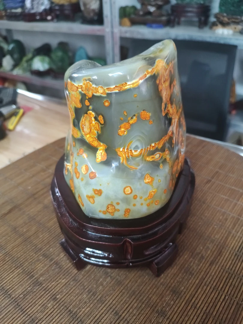 家居装饰盆景花架玛玛瑙瑙摆件