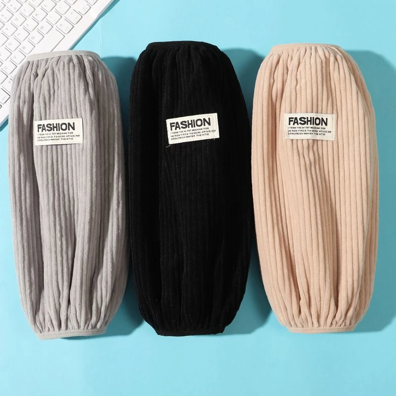 秋冬加大加肥羽绒服袖套男加长办公工作上班防脏干活护袖套袖袖头