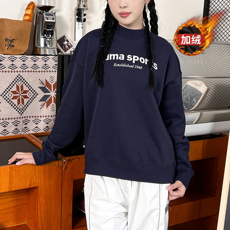 【加绒】PUMA彪马官方女装新款经典潮流运动休闲针织卫衣625305