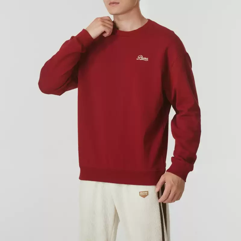 PUMA彪马官方男装女装2024新款运动服休闲圆领卫衣630947