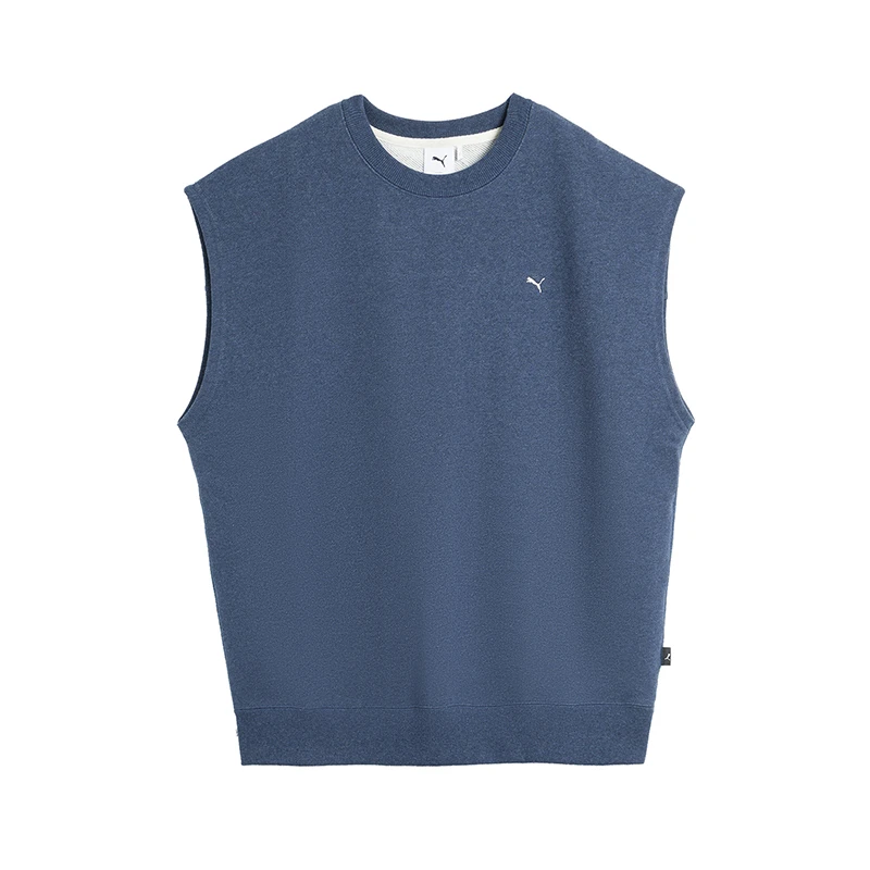 PUMA彪马官方黑标男装女装2024新款NAVY运动服休闲针织背心623127