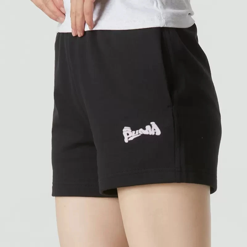 PUMA彪马官方女装2024新款运动裤休闲短裤628042