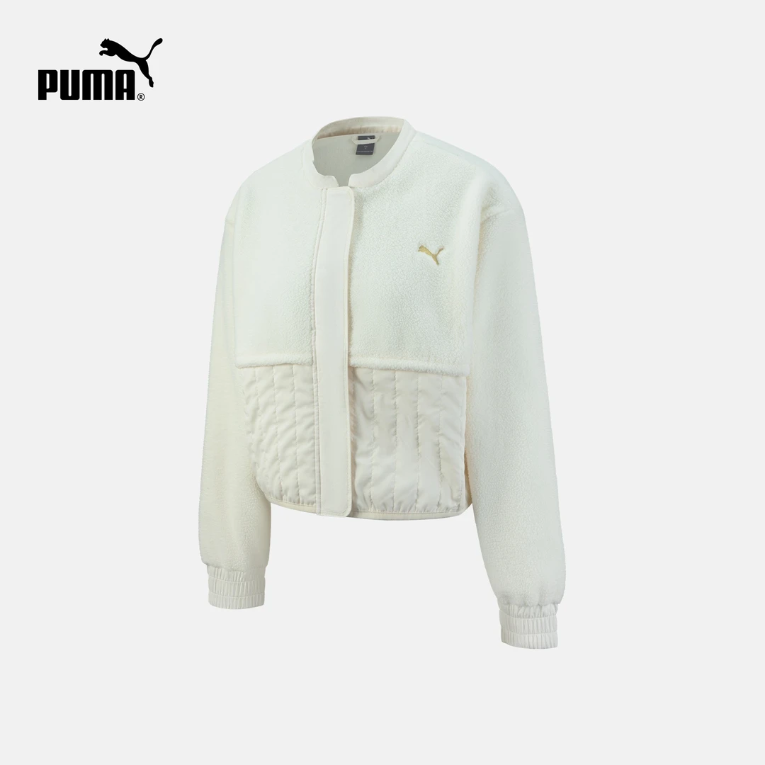 PUMA彪马官方女装秋冬舒适运动保暖摇粒绒外套522892