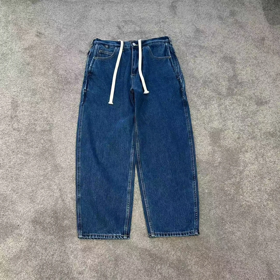 SJ《牛仔系类》日单  复古重磅15OZ十袋老爹牛仔裤 6017