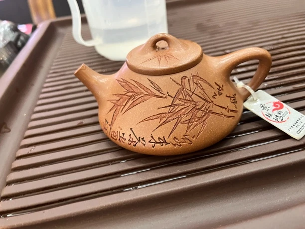 乡宁紫砂 景韵鸿鹄 缎泥 石瓢