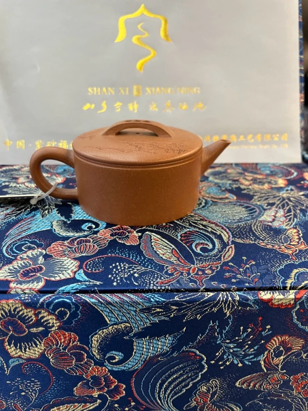 乡宁紫砂 景韵鸿鹄 缎泥 大汉瓦