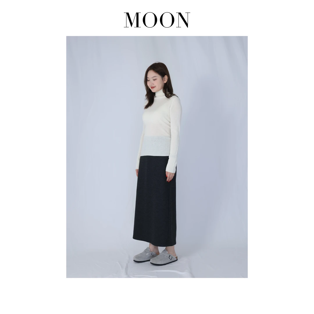 Moon穆恩【卡旺卡】秋冬奶咖卡迪绒羊毛万能高领打底衫