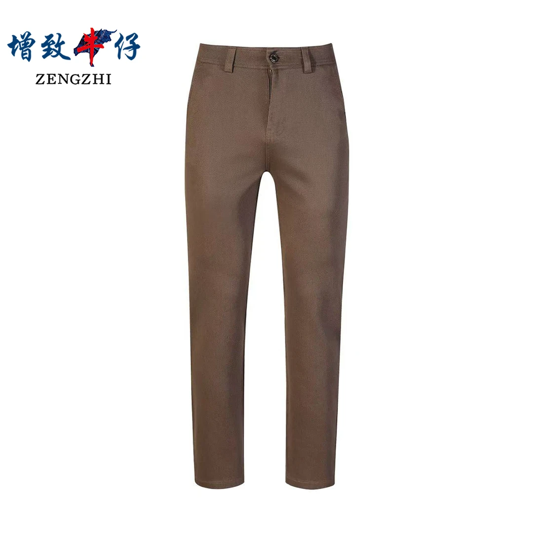 ZENGZHI/增致牛仔【总裁春季出行男士百搭休闲裤修身小直筒】Q63-B