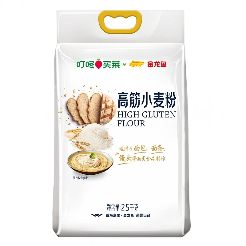 叮咚买菜×金龙鱼高筋小麦粉 2.5kg/袋