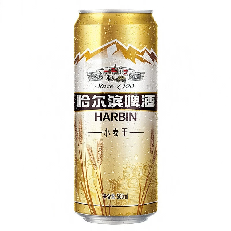 哈尔滨小麦王啤酒 500mL*3罐