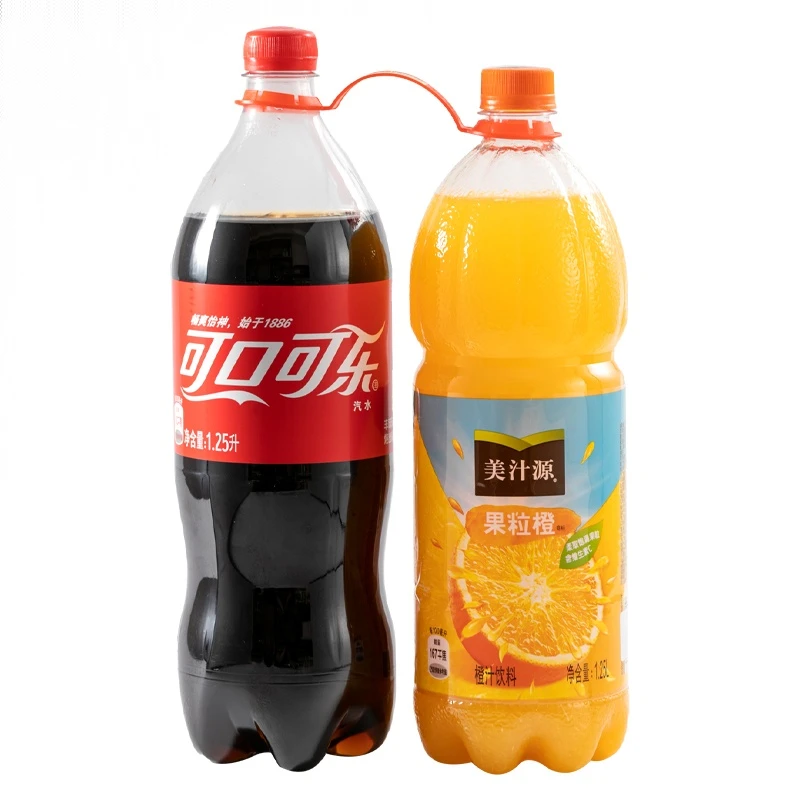 可口可乐 1.25L+果粒橙 1.25L