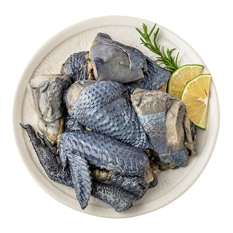 奇隽冷鲜散养乌骨鸡（半鸡斩件） 450g