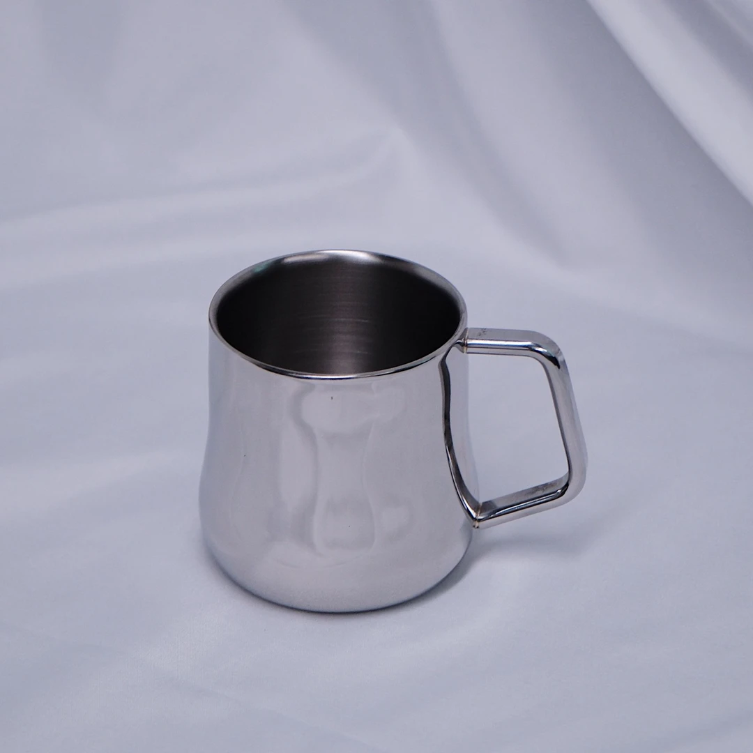 YOSHIKAWA吉川户外日本进口双层镜面不锈钢水杯咖啡杯