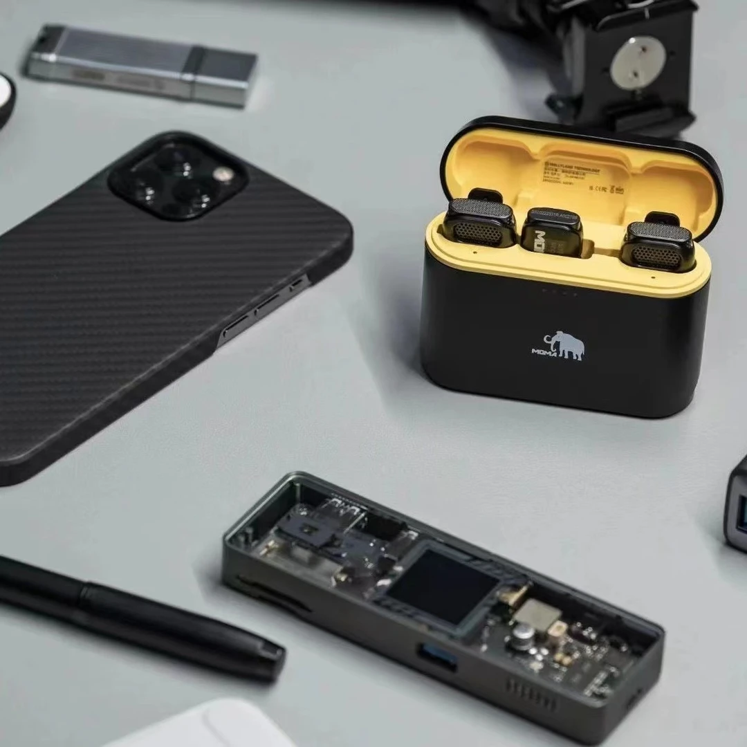 猛玛悦声S1无线领夹麦克风收音降噪，数字信号更稳定