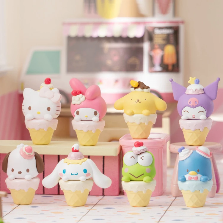 正版三丽鸥mini甜筒盲袋