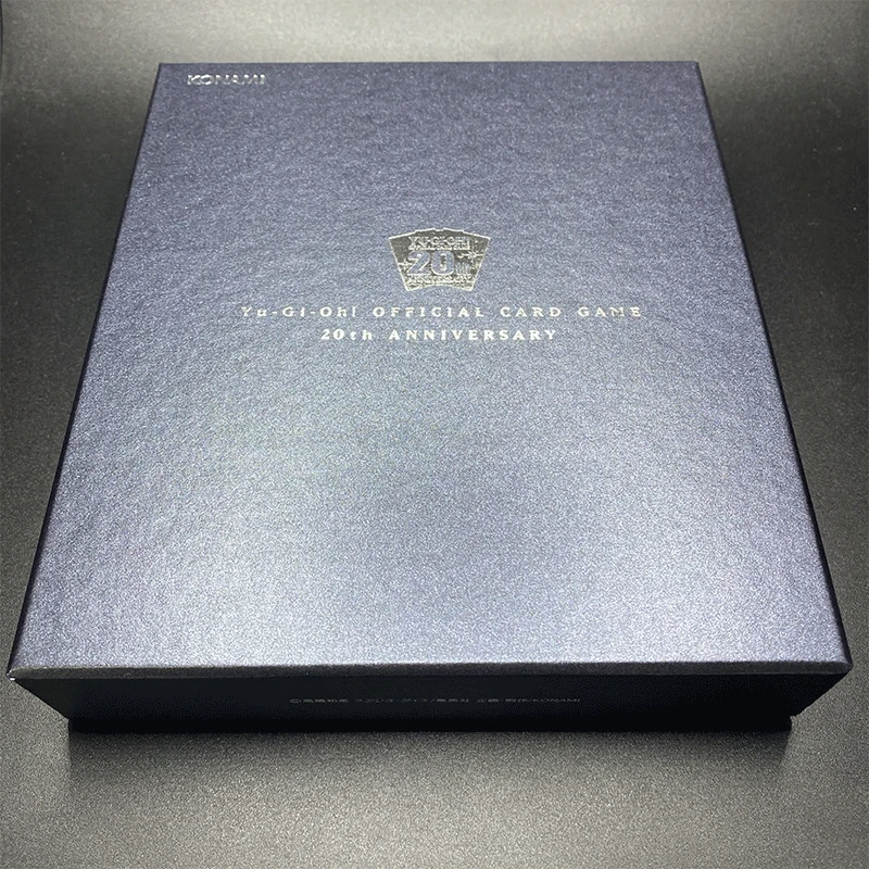 日本正版周边 游戏王 20周年 纪念 纯银制 青眼白龙 卡限量付证书