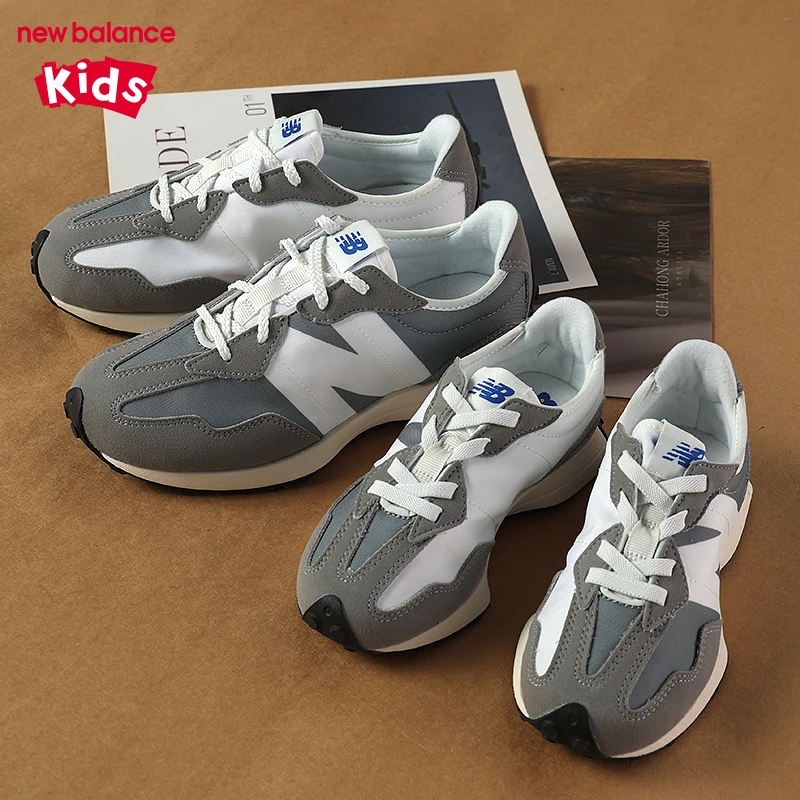 New Balance经典潮流休闲鞋7-14岁百搭男女童运动休闲鞋327FE/LAB