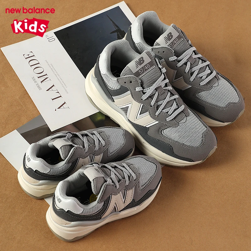 new balance5740系男童运动鞋女童增高中性复古休闲老爹鞋5740RT