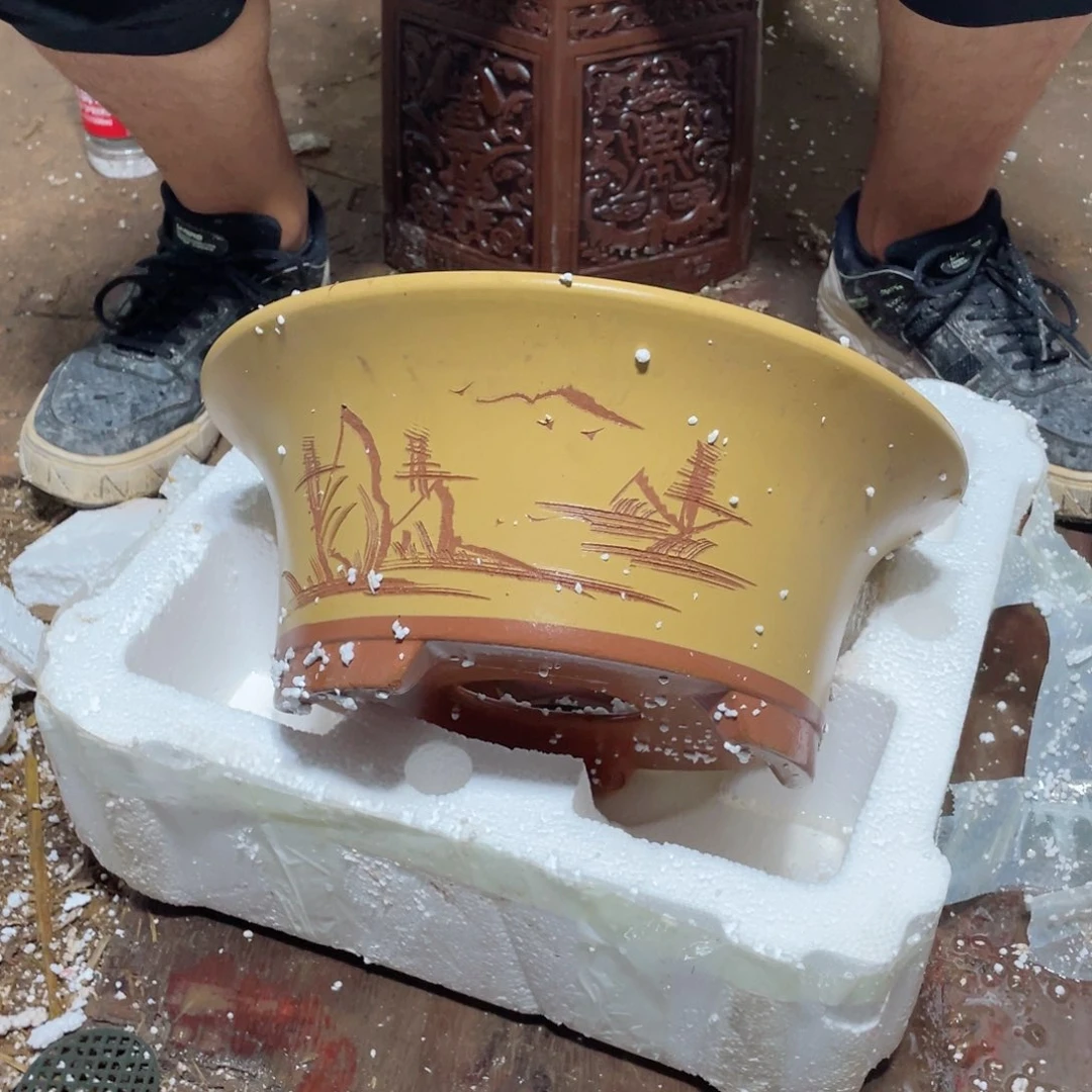 紫砂20CM以下瑕疵的时候