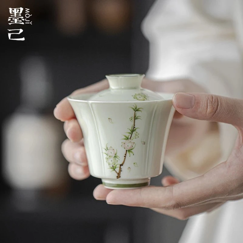 秘黄-行思盖碗-梅雨落