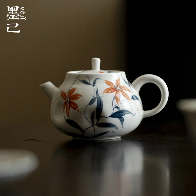 墨己草木灰-落神香妃-空灵壶