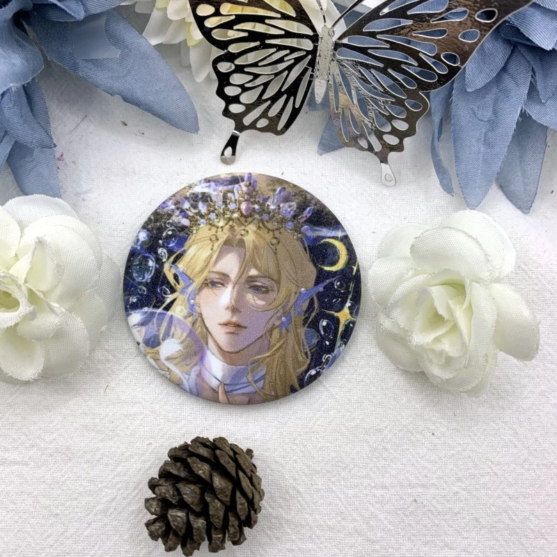 人鱼陷落二次元动漫原耽同人兰波白楚年双人周边吧唧徽章星幻谷子