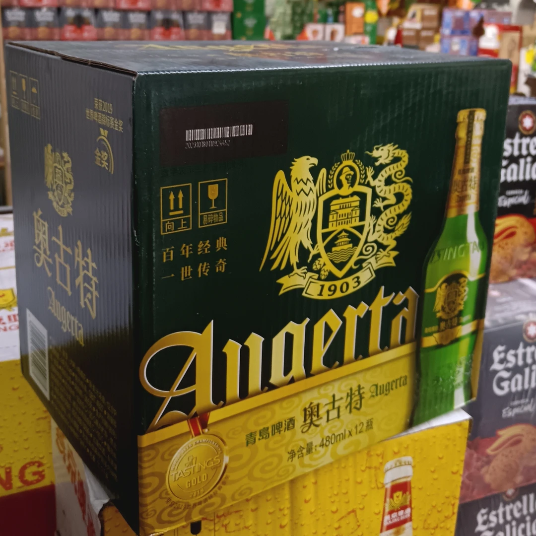 青岛奥古特480ml×12瓶