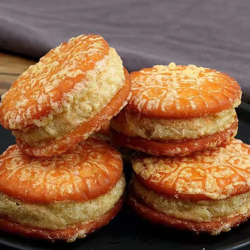 老式传统绿豆糕板栗酥饼手工独立包装好吃糕点点心休闲零食品小吃