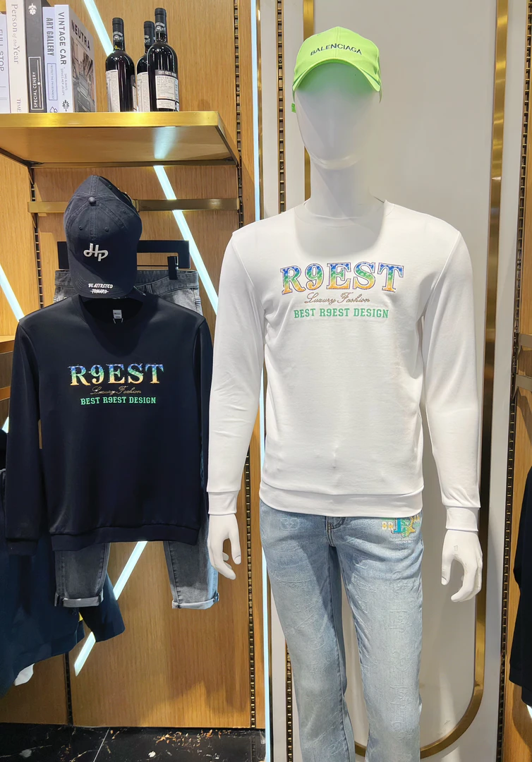 R9000上新烫钻设计简约百搭修身版长袖卫衣38025801