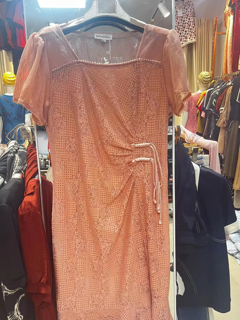 品牌裙子修身优雅纯色