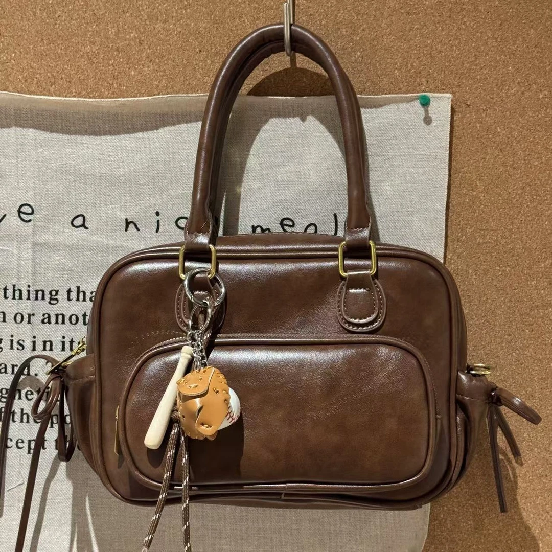 kk的秋冬【按编码300-350下单】百搭洋气减龄小众包单肩斜挎双背