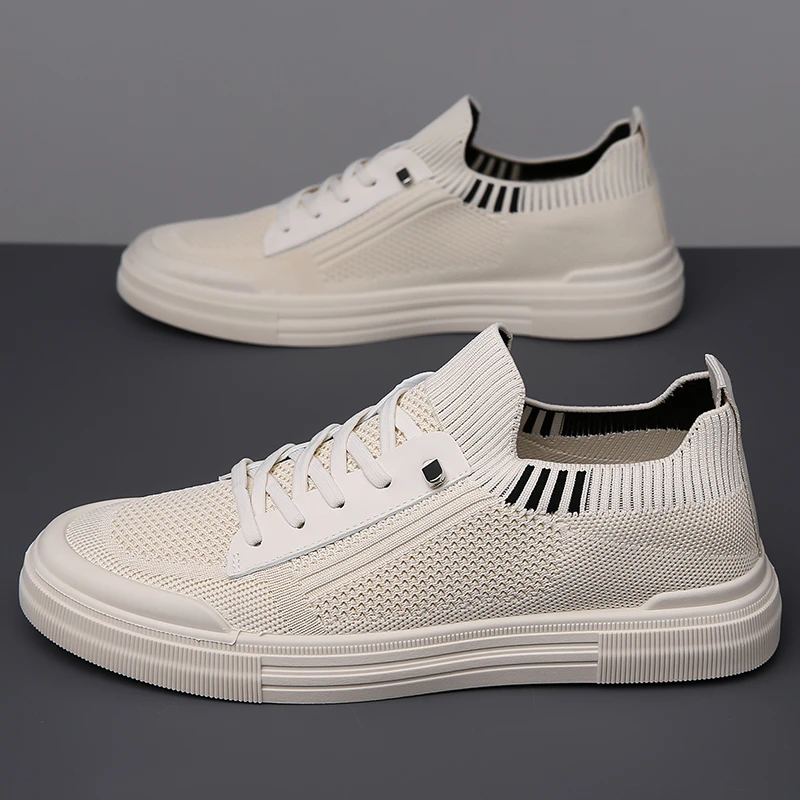 【粉丝福利F999】夏季爆款软底舒适轻便口鞋百搭飞织透气男士帆布鞋