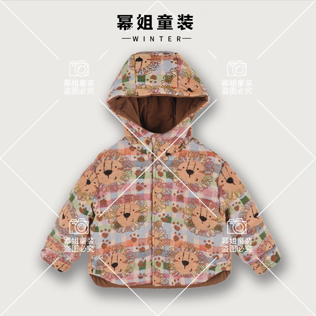 【壹号专属】幂姐原创2024冬季男女童卡通棉服外套MJD246497