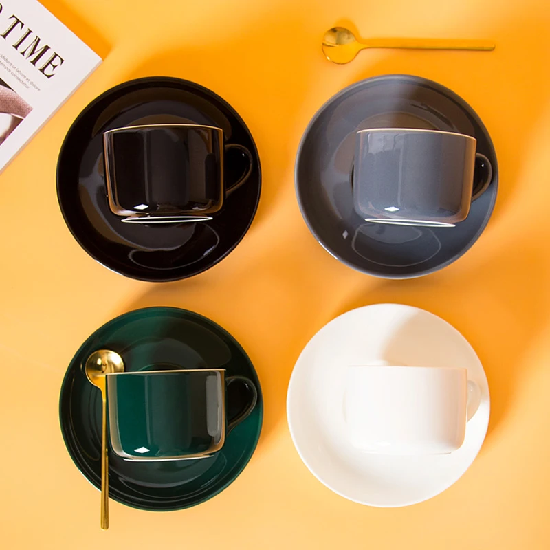 欧式咖啡杯套装英式网红下午茶水杯喝水杯家用奢华高颜值高档创意