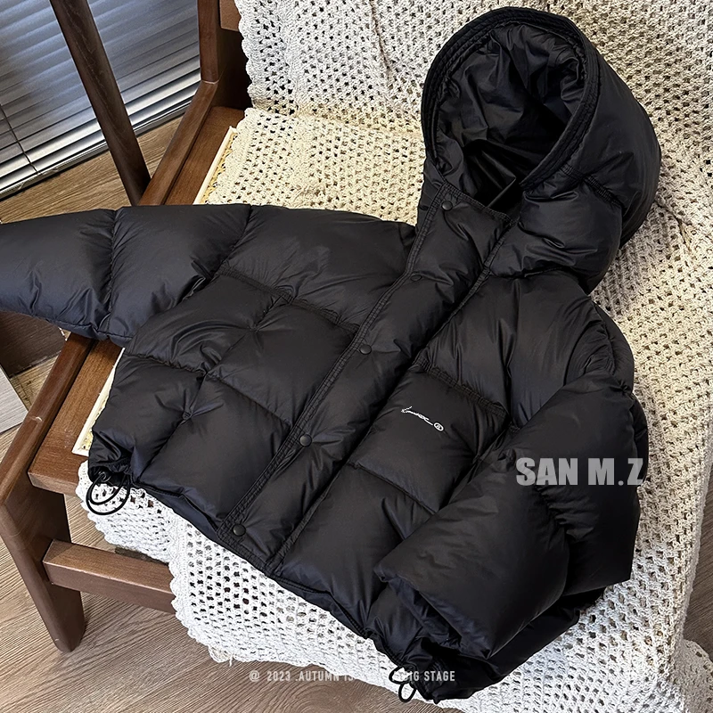 【羽绒服】2023新款连帽儿童加厚保暖冬季时尚90白鸭绒羽绒服
