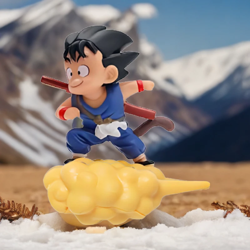 车窗吸盘玩具小人孙悟空汽车车窗摆件玩具七龙珠吸盘会飞行桃白白