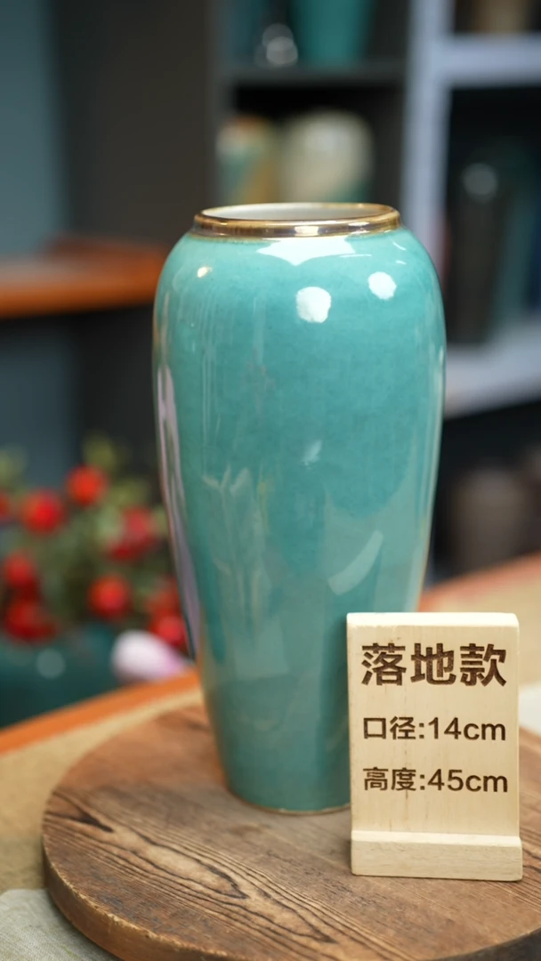 【闪购商品】陶瓷45CM绿苹果瑕疵