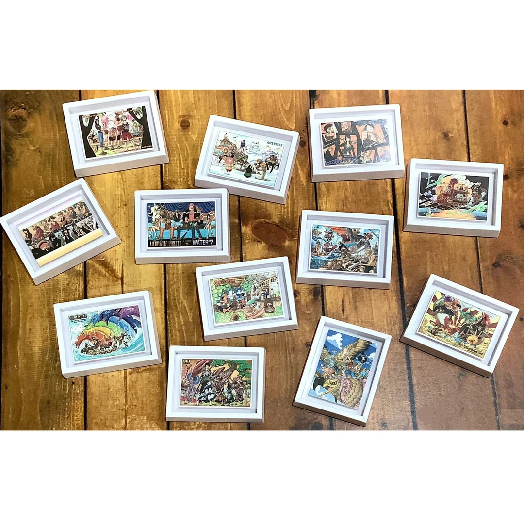 【绫绫】航海王彩色扉页冰箱贴4弹5弹盲盒动漫周边【默认代拆】