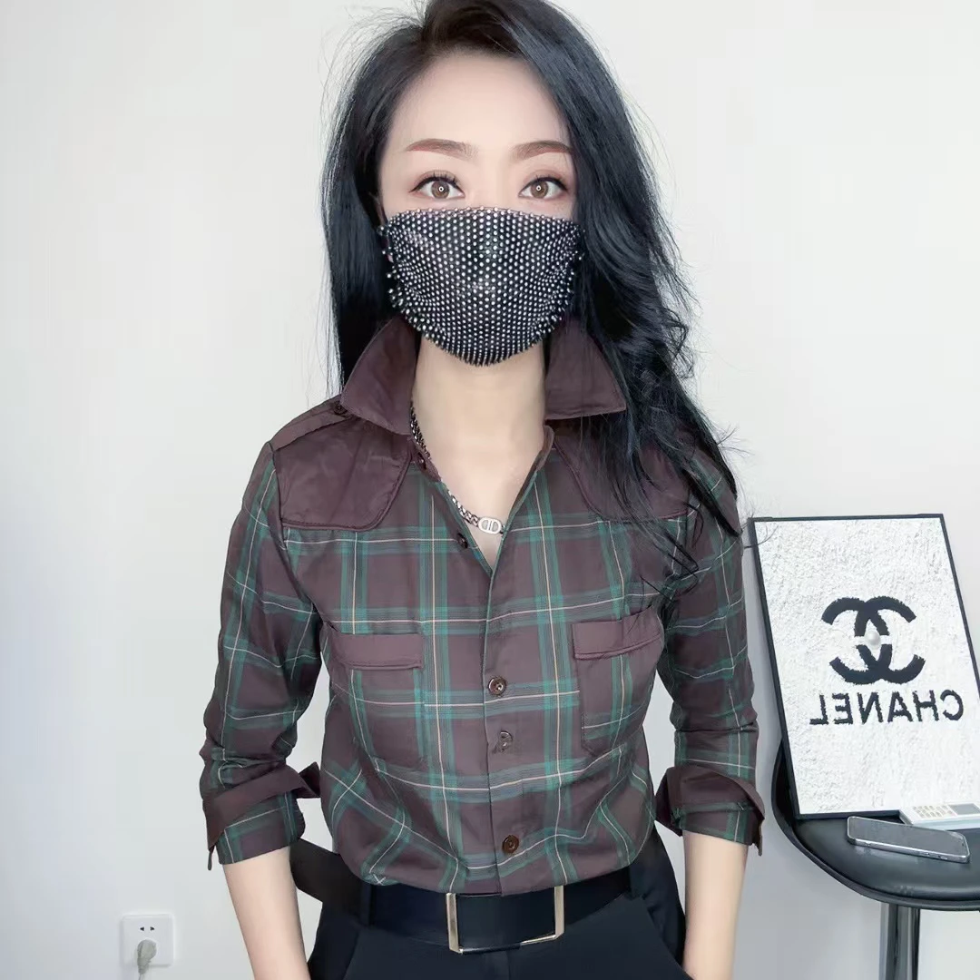 X6867新款时尚潮流女装衬衫