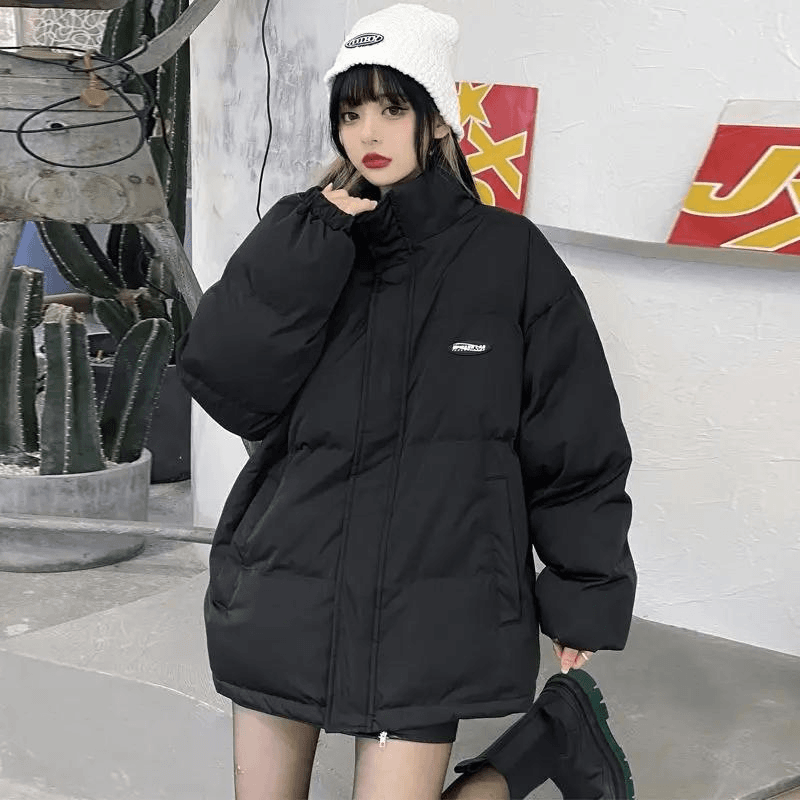 羽绒服女2023冬新款加厚面包服韩版棉袄宽松小个子ins棉衣