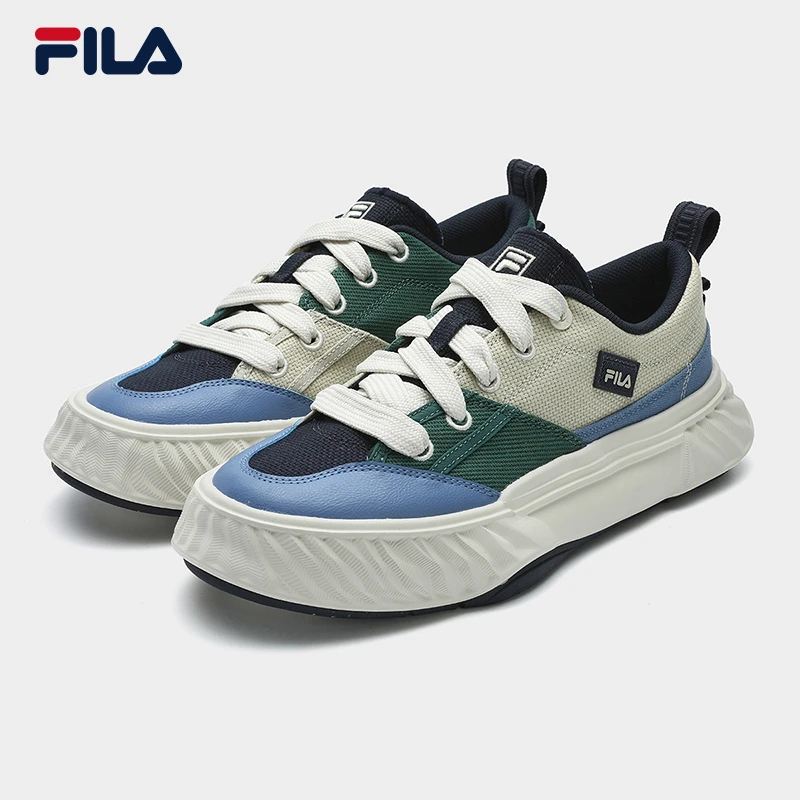 Fila/斐乐男鞋【2024新款川行鞋】情侣夏季透气帆布鞋F12M422304F