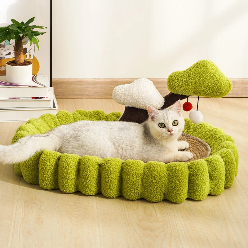 摇钱树猫抓盆猫抓垫耐磨耐抓耐磨猫抓盆猫抓柱猫玩具宠物用品