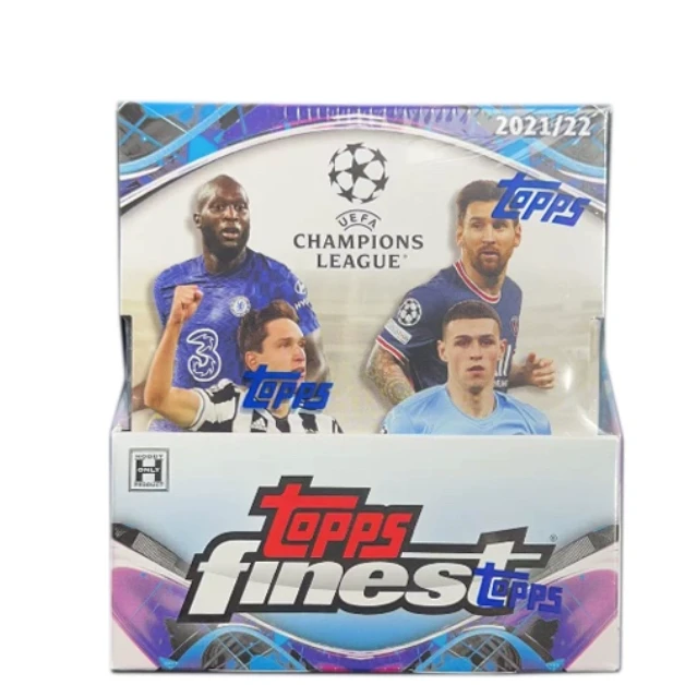2021-22 TOPPS 欧冠 UEFA FINEST足球球星卡MINI大盒（包含2小盒）
