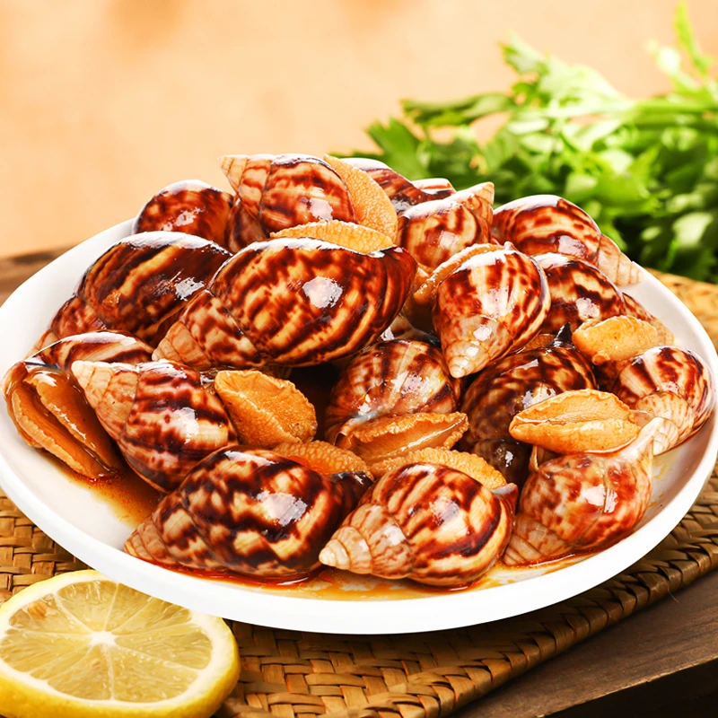 蜗小宝白玉蜗牛甜辣味冰芥风味新鲜健康熟食220g/盒丰富美味精选