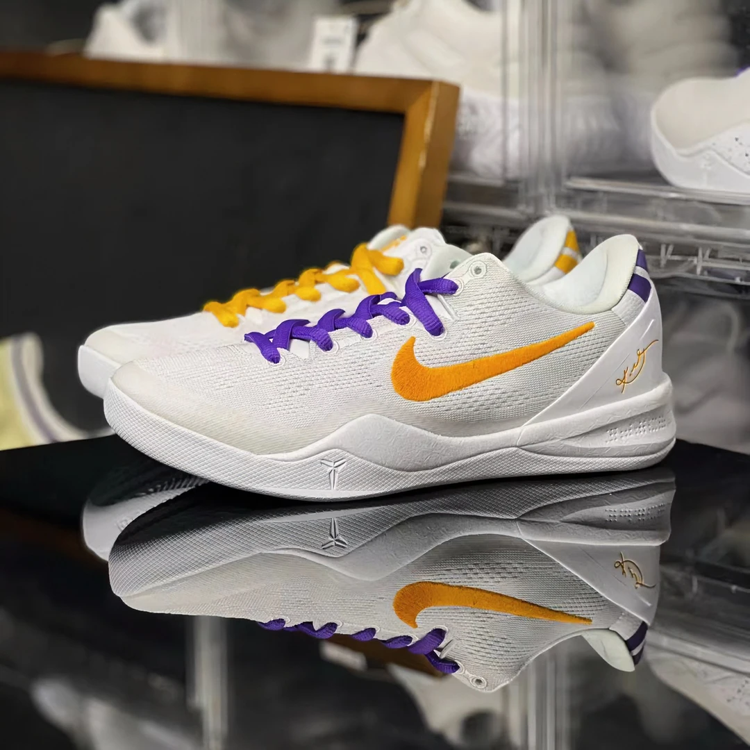 【Jelly 實戰定製】Nike Zoom Kobe 8 "紫金鸳鸯" 美式实战低帮球鞋