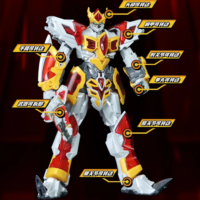 钢铁飞龙时空战记炫机甲变身多种形态变形机器人男孩益智玩具精美