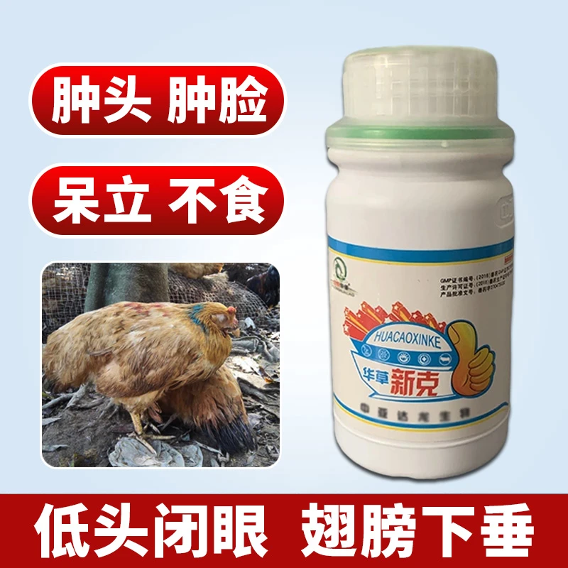 【鸡鸭鹅感冒流感】禽添加剂达龙华草新克