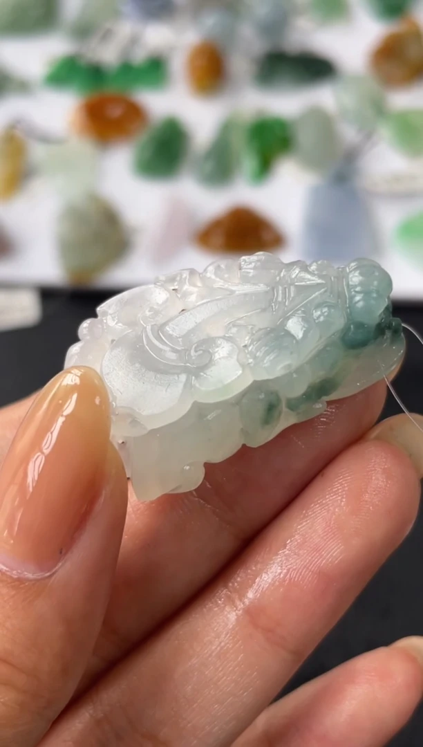 【闪购商品】定制翡翠未镶嵌貔貅600+60